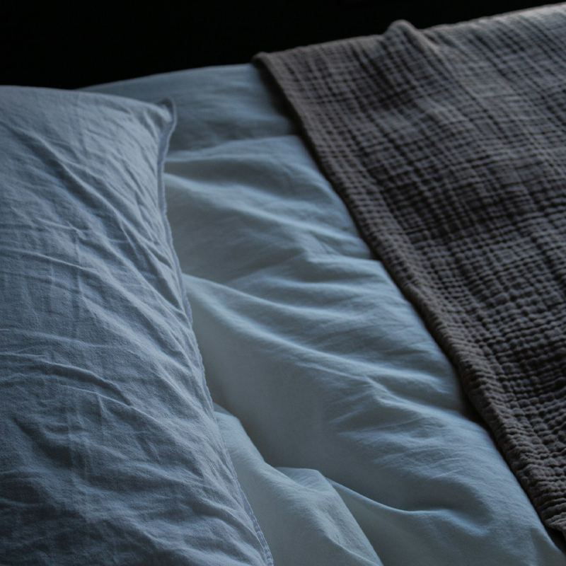 Mga Washed-Cotton Bedding Set