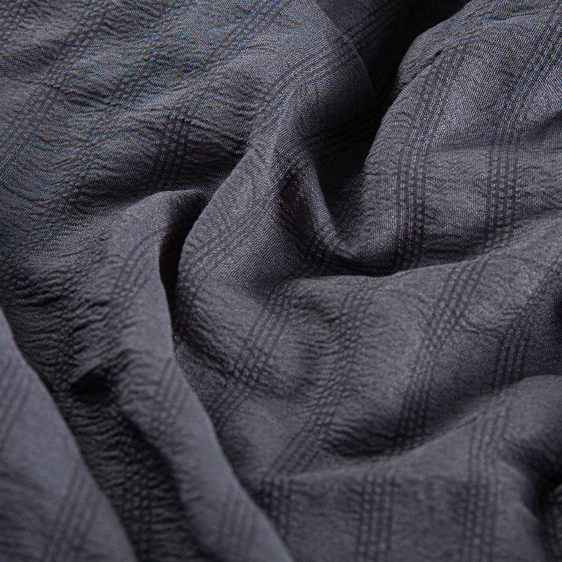 Breathable Eco-friendly na Washed Cotton na Tela