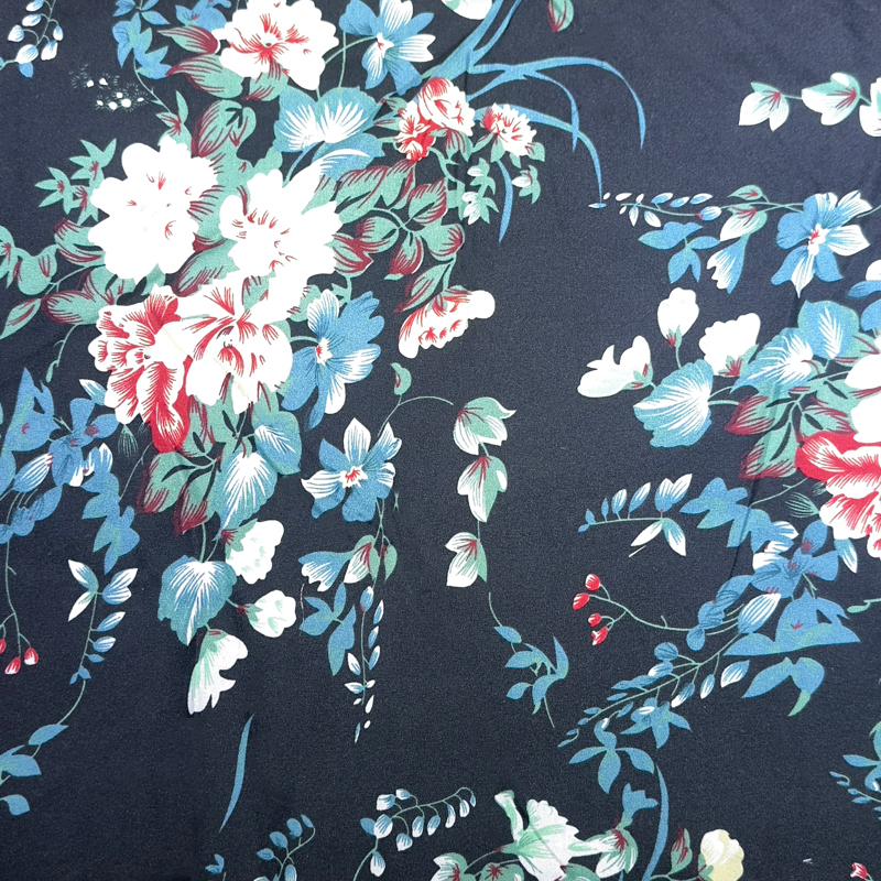 Soft Polyester Pigment Printed Microfiber Fabric